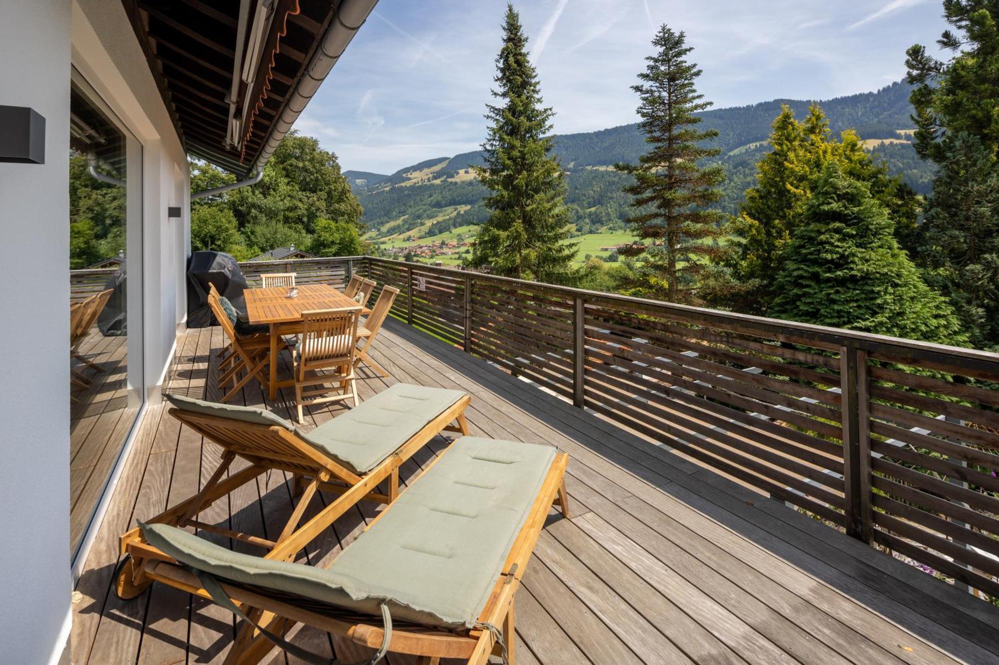 Wald Lounge Villa Oberstaufen Exterior foto